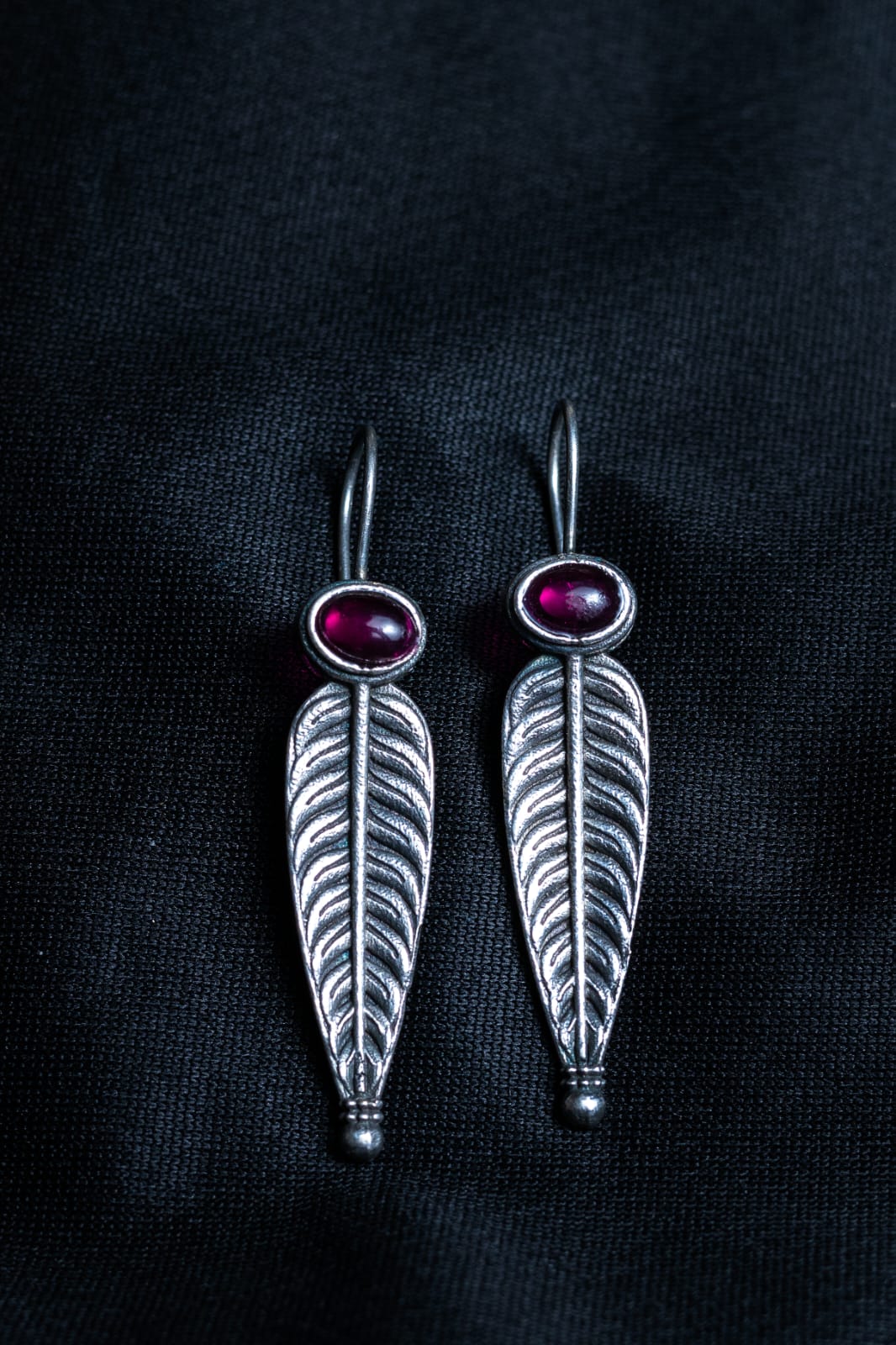 Feather Drop Earing