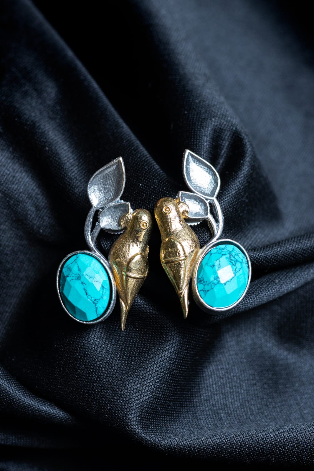  Turquoise Bird Heritage Earrings 