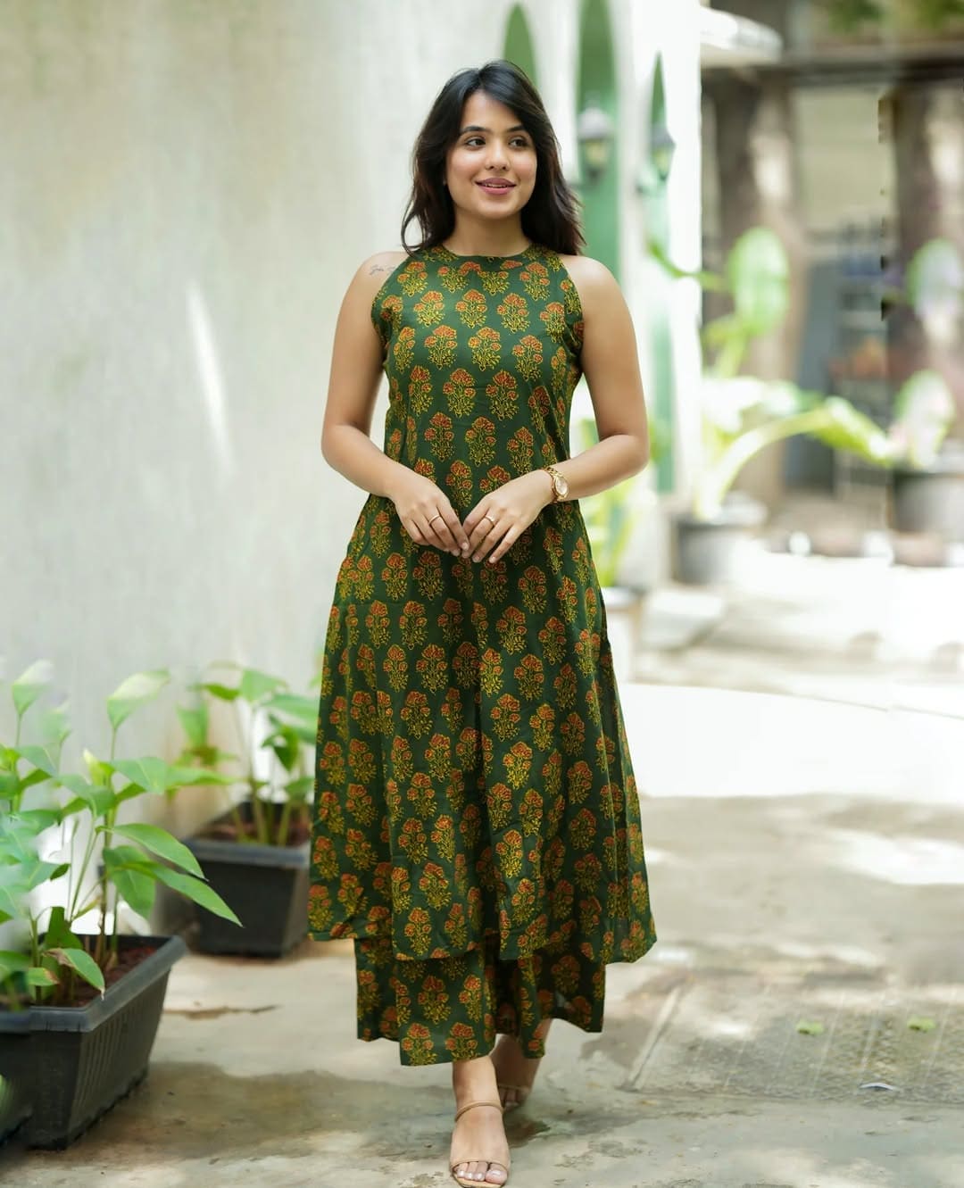 Summer Green Co-Ord set 